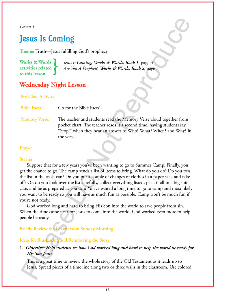 Lesson One Sample page 3