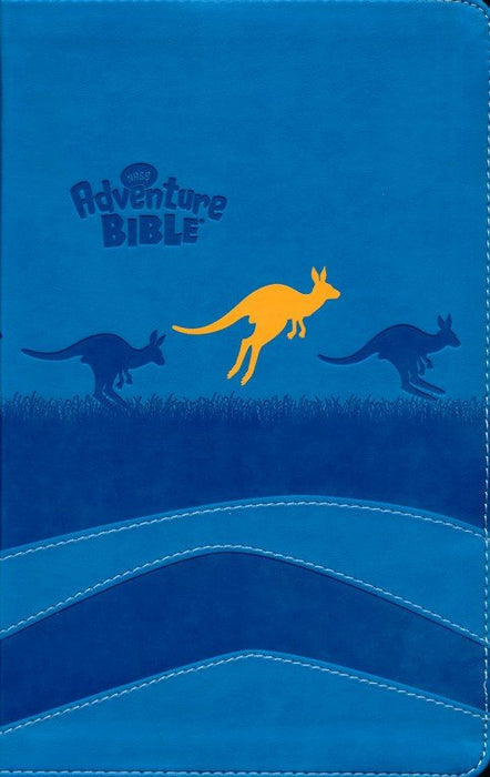 NASB Adventure Bible - Blue Leathersoft