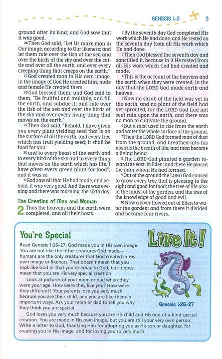 NASB Adventure Bible - Blue Leathersoft