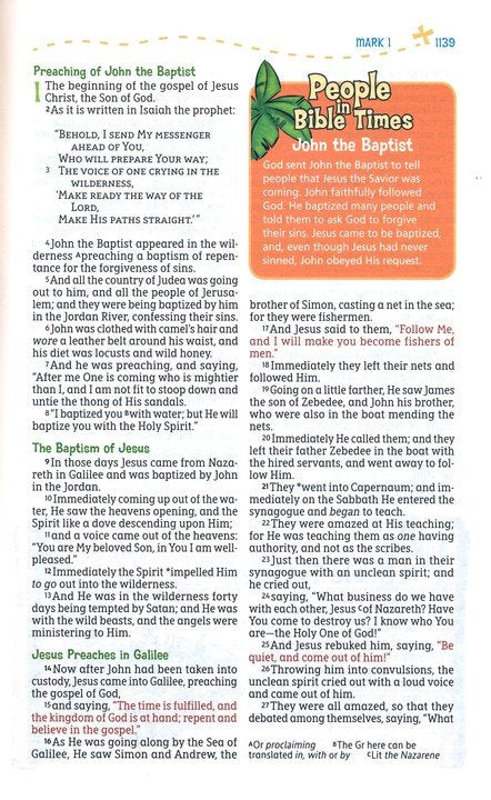 NASB Adventure Bible - Blue Leathersoft