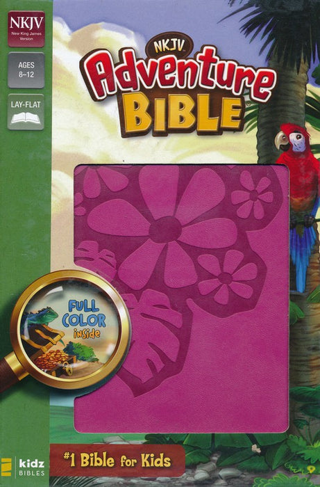 NKJV Adventure Bible - Raspberry DuoTone