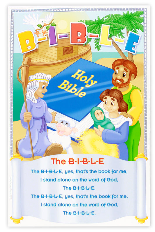Children's Bible Songs Bulletin Board