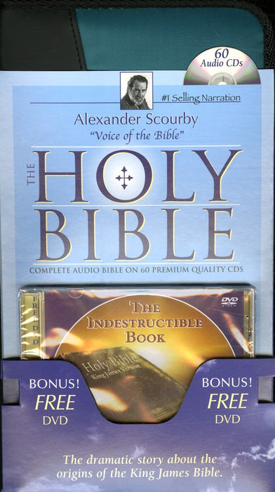 KJV Audio Bible on CD - Scourby