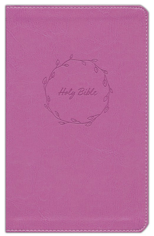 KJV Thinline Bible Pink Leathersoft