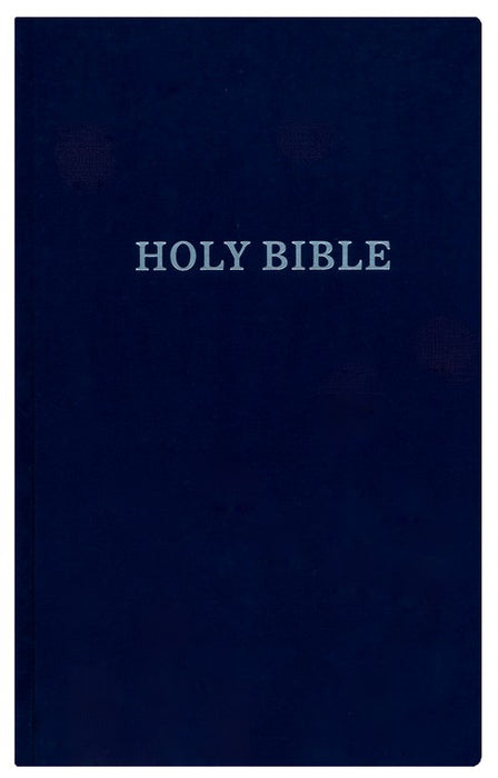 KJV Large Print Pew Bible, Comfort Print, Navy