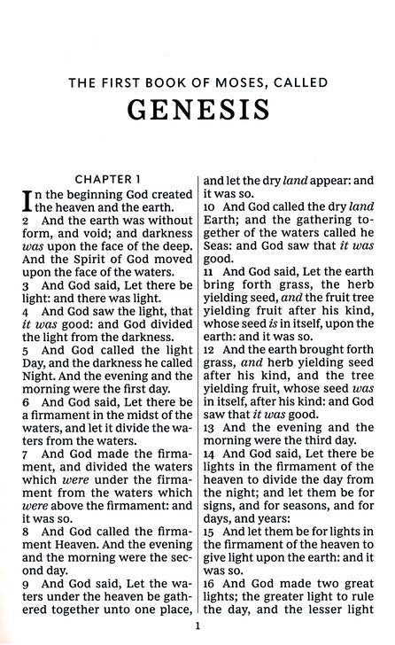 KJV Large Print Pew Bible, Comfort Print, Burgundy