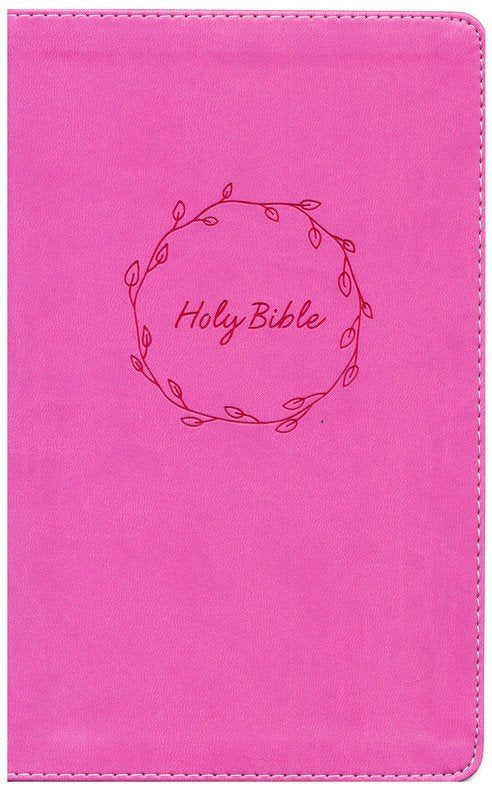 KJV Deluxe Gift Bible Pink Leathersoft