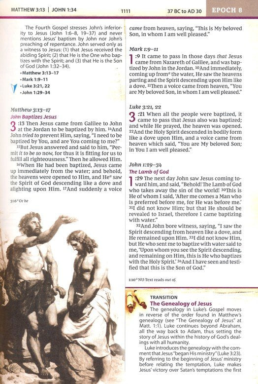 NKJV Chronological Study Bible - Hardcover