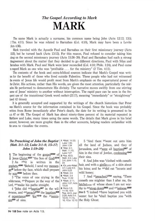 NASB 77 Hebrew-Greek Key Word Study Bible - Black Bonded Leather