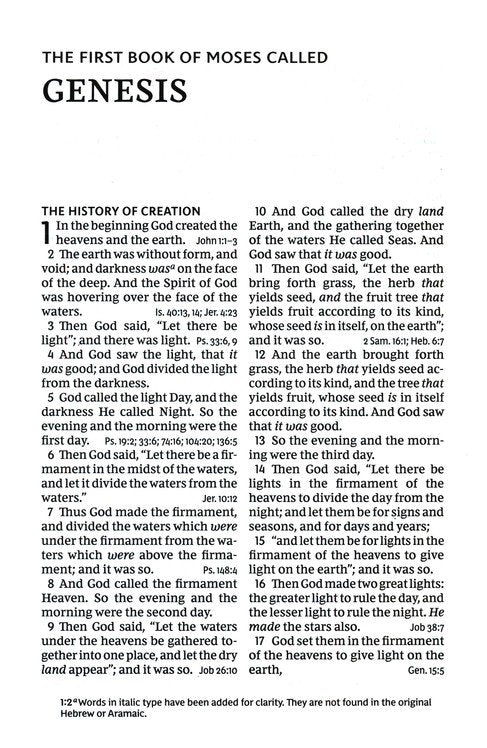 NKJV Personal Size Large Print End-of-Verse Reference Bible, Purple Leathersoft