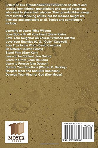 Letters to Our Grandchildren