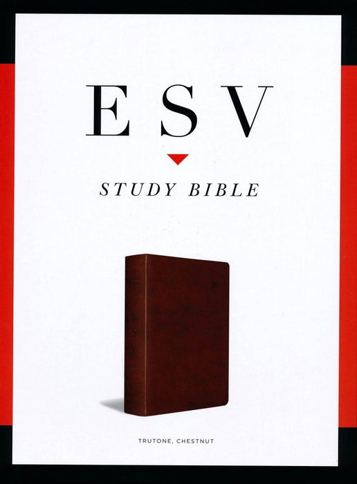 ESV Study Bible - Chestnut TruTone