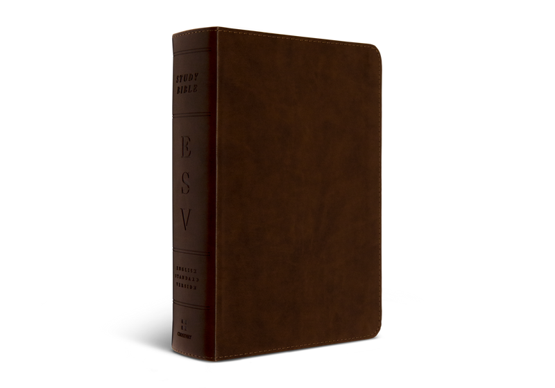 ESV Study Bible Personal Size Brown TruTone