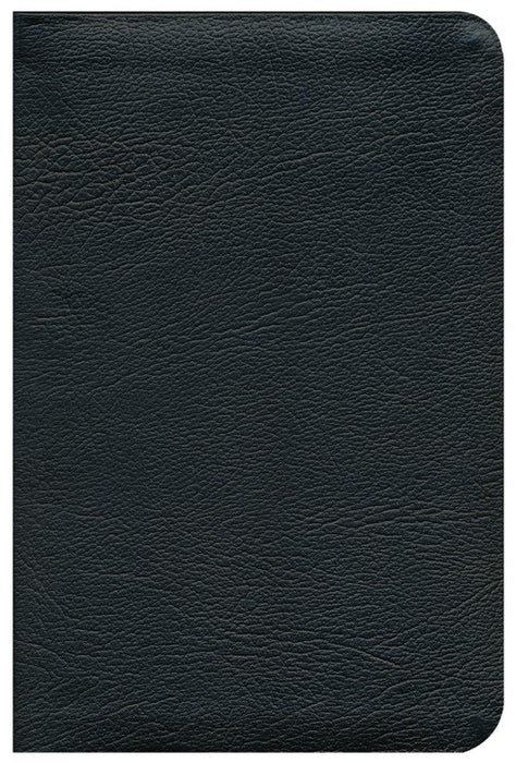 ESV Study Bible Personal Size - Black Genuine Leather