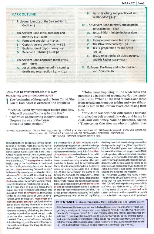 NKJV Comfort Print Study Bible Full-Color Edition Hardback