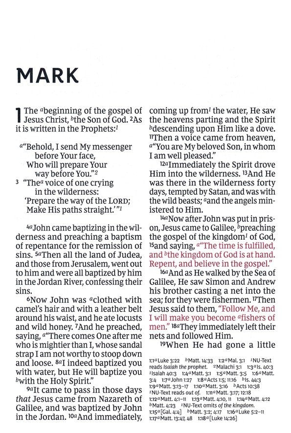 NKJV Super Giant Print Reference Bible, Brown Leathersoft Indexed (op)