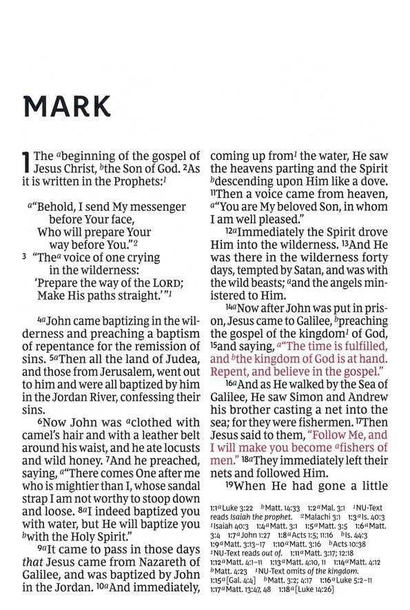 NKJV Super Giant Print Reference Bible, Black Leathersoft Indexed