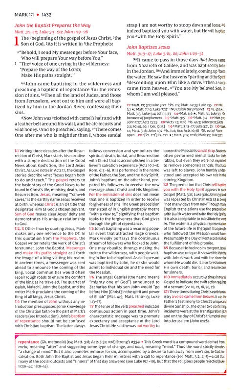 NKJV Comfort Print Study Bible, Hardback