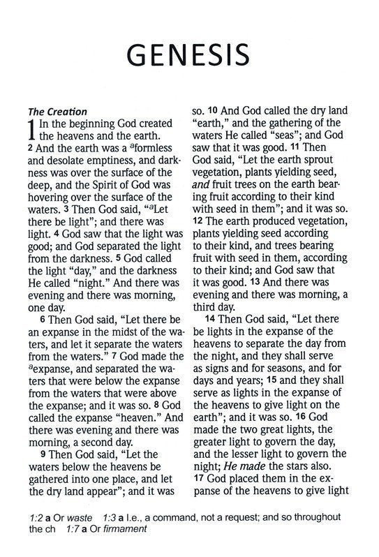 NASB 2020 Giant Print Bible Blue Leathertex Indexed