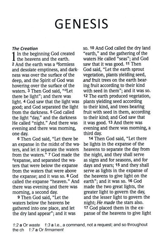 NASB 2020 Giant Print Bible Brown Leathertex Indexed