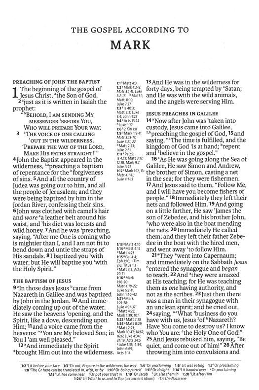 NASB 2020 Large Print Ultrathin Reference Bible Brown Leathertex