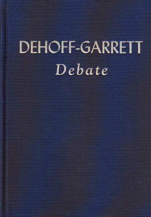 DeHoff-Garrett Debate