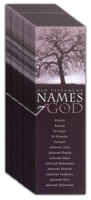 Bookmark Names of God (Package of 25)
