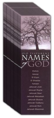 Bookmark Names of God-Package of 25