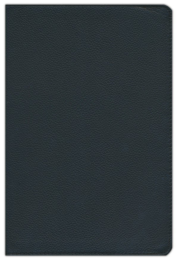 KJV Giant Print Reference Bible Black Genuine Leather Indexed