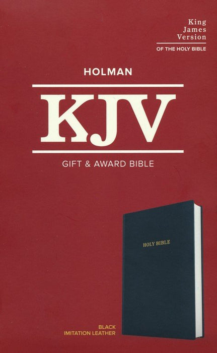 KJV Gift & Award Bible Black (top)