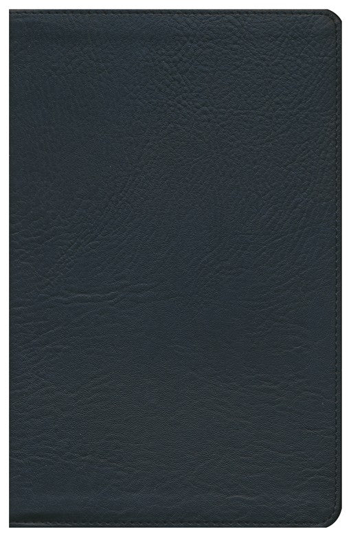 KJV Large Print Personal Size Reference Bible, Black LeatherTouch