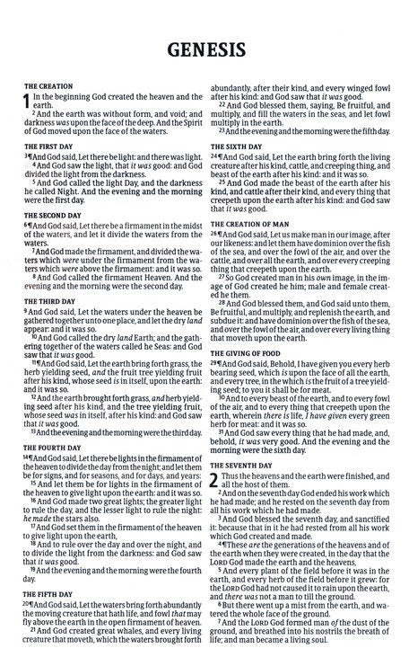 KJV Deluxe Gift Bible Black Leathersoft