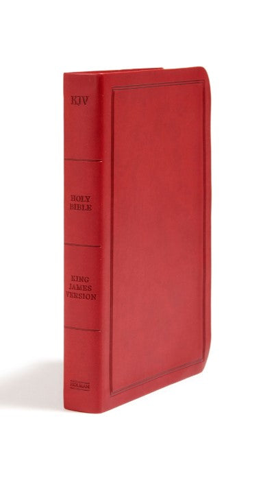 KJV Deluxe Gift Bible Burgundy Leathersoft