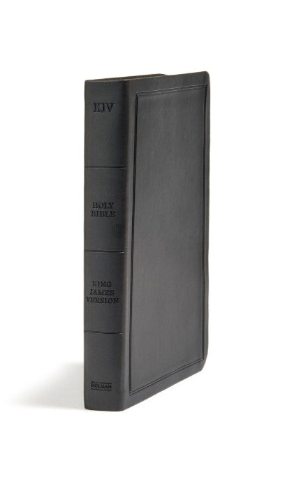 KJV Deluxe Gift Bible Black Leathersoft