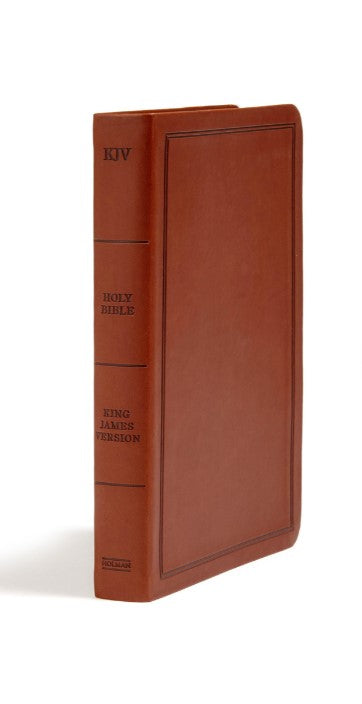 KJV Deluxe Gift Bible Brown Leathersoft