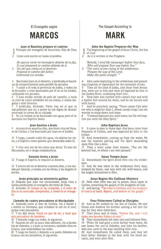 Biblia Bilingüe RVR 1960 / NKJV (Bilingual Bible Spanish/English RVR 1960 / NKJV)