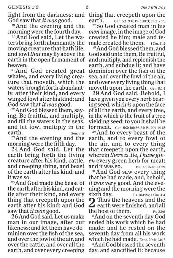 KJV Super Giant Print Reference Bible, Black LeatherTouch Indexed