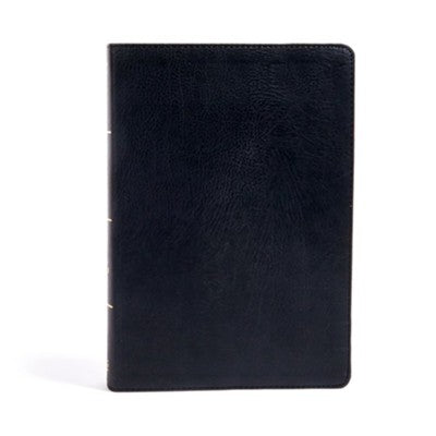 KJV Super Giant Print Reference Bible, Black LeatherTouch Indexed