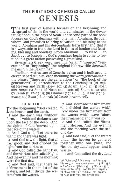 KJV Super Giant Print Deluxe Reference Bible Black Leathersoft, Indexed