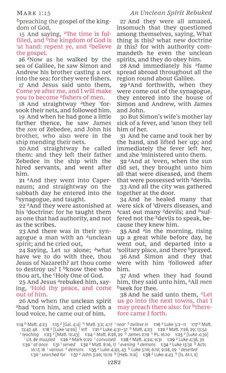 KJV Personal Size Giant Print Reference Bible Black Bonded Leather