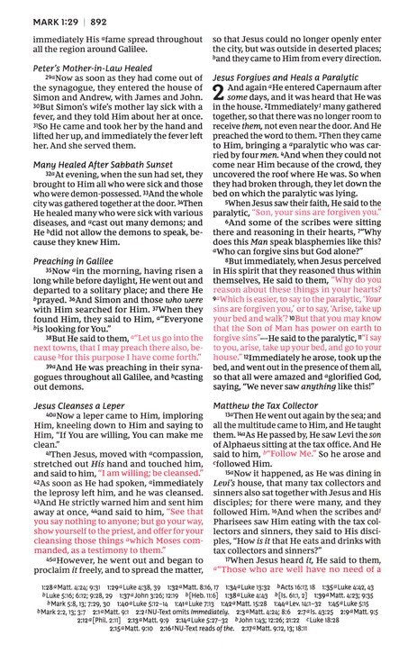 NKJV Thinline Reference Bible Black Leathersoft