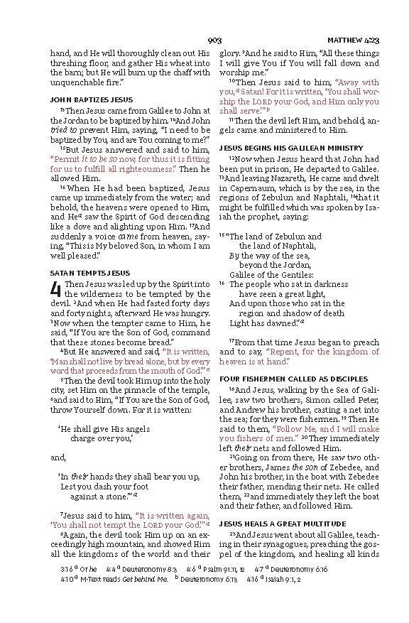 NKJV Large Print Thinline Bible Black LeatherSoft, Indexed