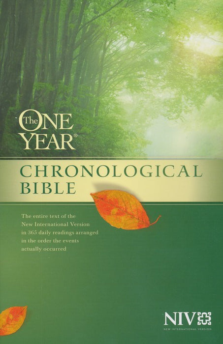 The One Year Chronological Bible - NIV - Paperback