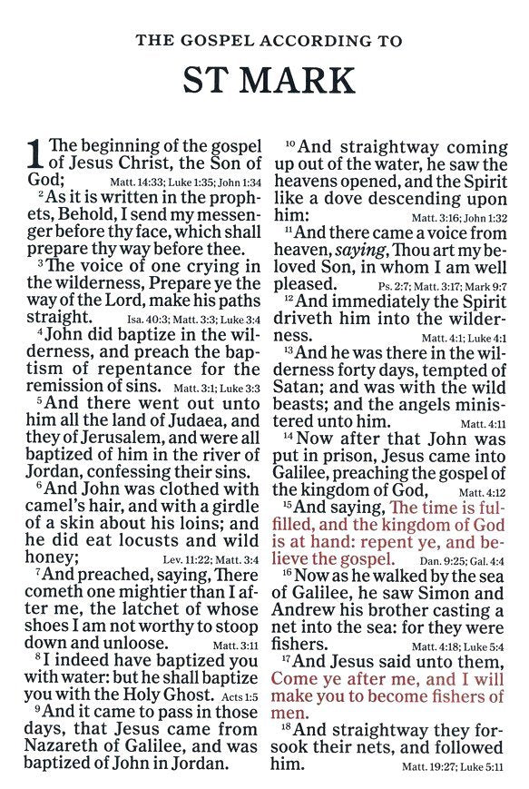 KJV Super Giant Print Reference Bible, Genuine Leather Black