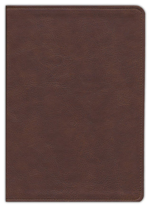 KJV Thompson Chain Reference Bible - Handy Sized, Brown Leathersoft