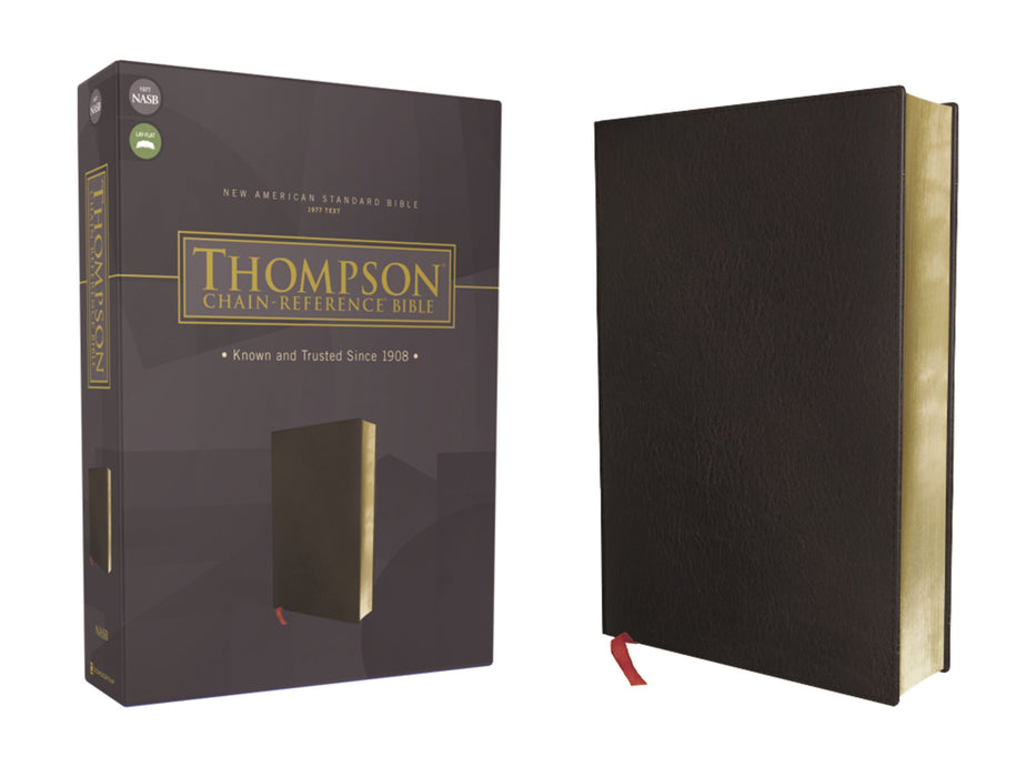 NASB Thompson Chain Reference Bible - Black Bonded