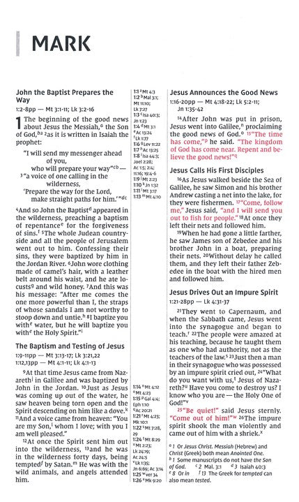 NIV Thinline Reference Bible Indexed Black Bonded Leather