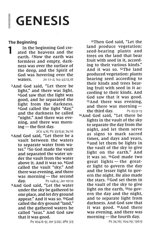 NIV Giant Print Reference Bible Burgundy Bonded, Indexed