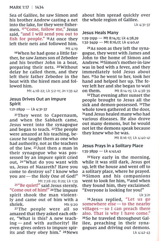 NIV Giant Print Reference Bible Burgundy Bonded, Indexed