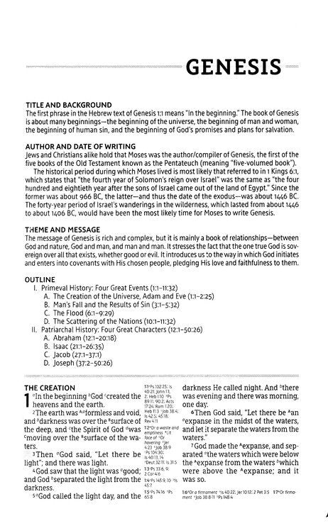 NASB Classic Reference Bible, Indexed Black Leathersoft